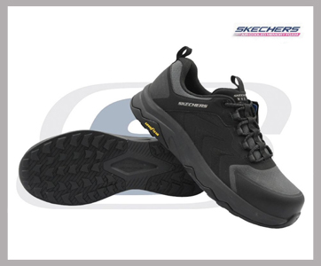 Skechers Work™: Speed-Flex Trekker Bungee (Black)